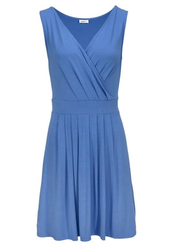 BEACH TIME BEACH TIME Плажна рокля  опушено синьо