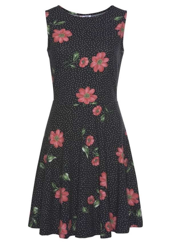 BEACH TIME BEACH TIME Плажна рокля  пъстро / черно