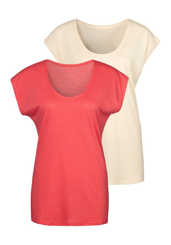 BEACH TIME BEACH TIME Тениска  бежово / корал