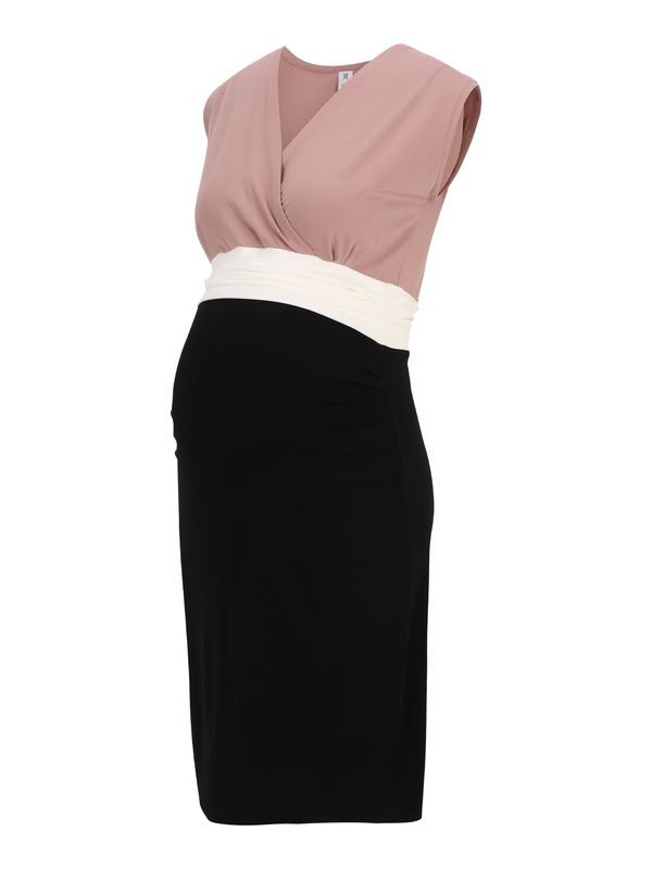 Bebefield Bebefield Рокля 'Giulia'  пепел от рози / черно / естествено бяло