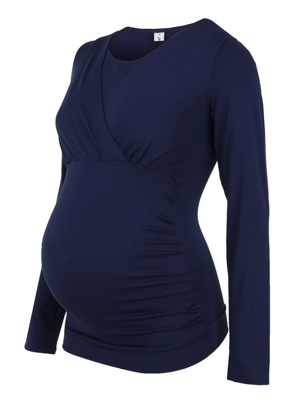 Bebefield Bebefield Тениска 'Rose'  синьо