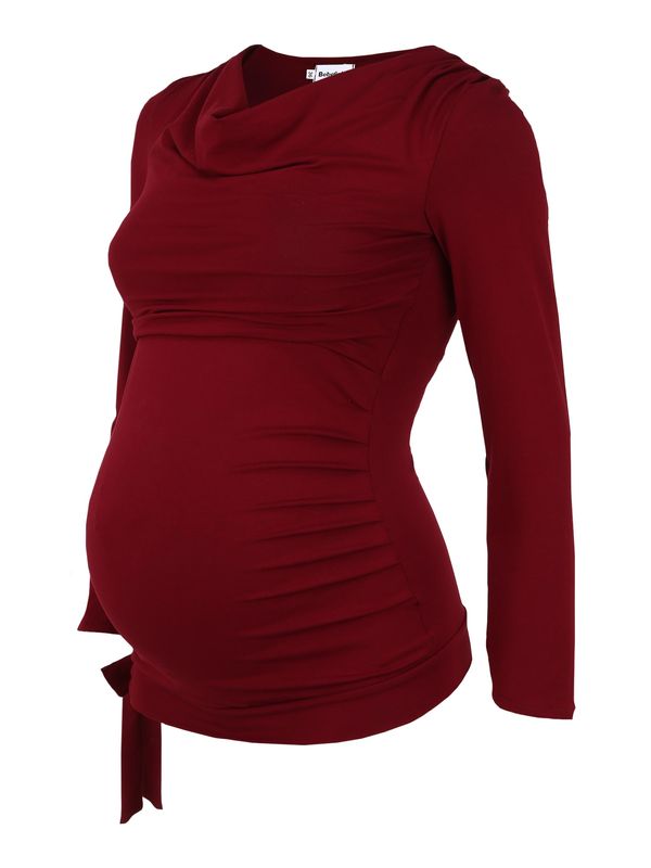 Bebefield Bebefield Тениска 'Vida'  винено червено