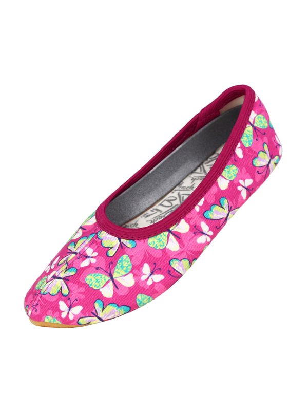 BECK BECK Балерини 'Harmonie'  маслина / смарагдово зелено / лилав / розово