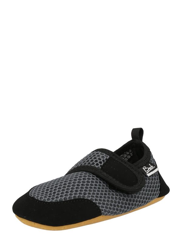 BECK BECK Домашни пантофи 'Buddy'  сиво / черно