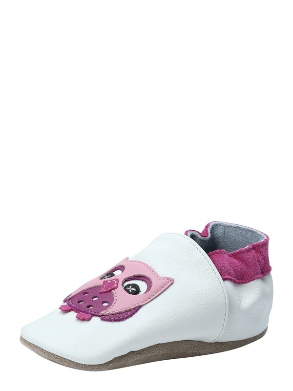 BECK BECK Домашни пантофи 'Kleine Eule'  бледоморав / циклама / черно / бяло