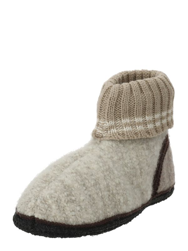 BECK BECK Домашни пантофи 'Oetz'  бежово / бежово меланж