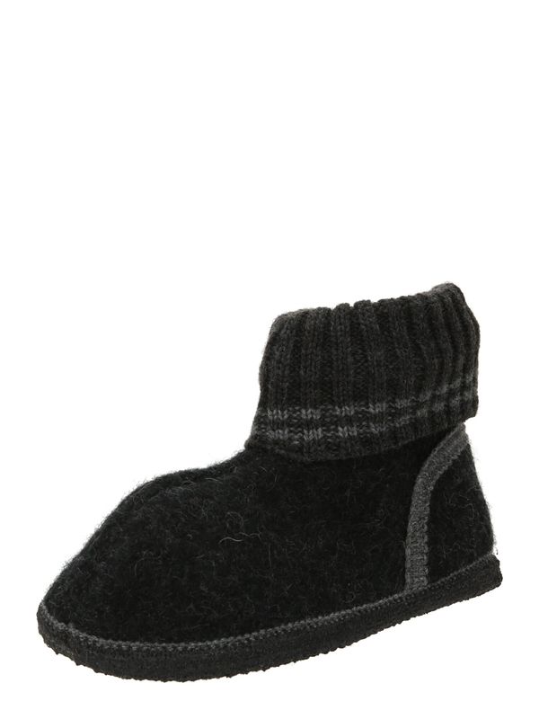 BECK BECK Домашни пантофи 'Oetz'  сиво / черно