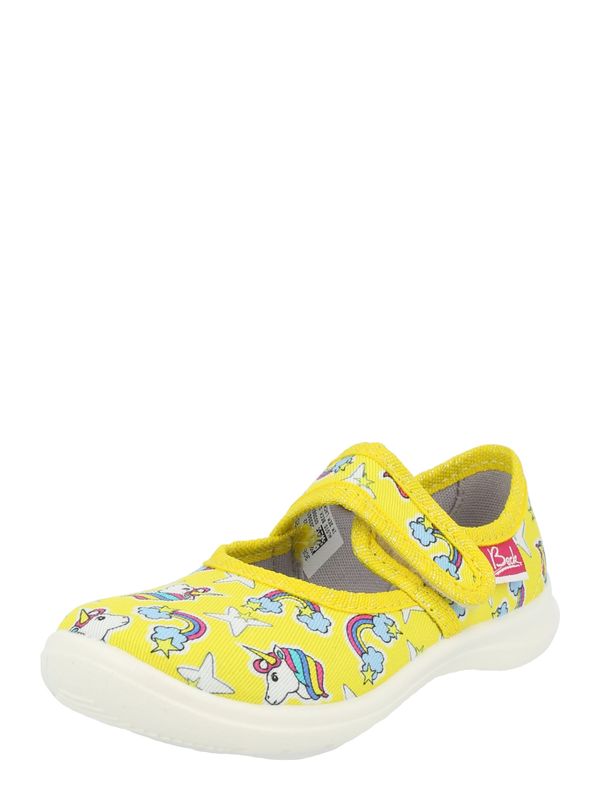 BECK BECK Домашни пантофи 'Yellow Dream'  светлосиньо / жълто / фуксия / бяло