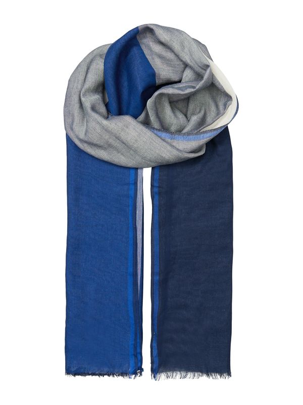 BeckSöndergaard BeckSöndergaard Шал 'Kikko Cowea'  бежово / синьо / нощно синьо / сив меланж