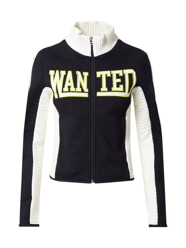 Bella x ABOUT YOU Bella x ABOUT YOU Суичъри с качулка 'Liz'  лайм / черно / мръсно бяло