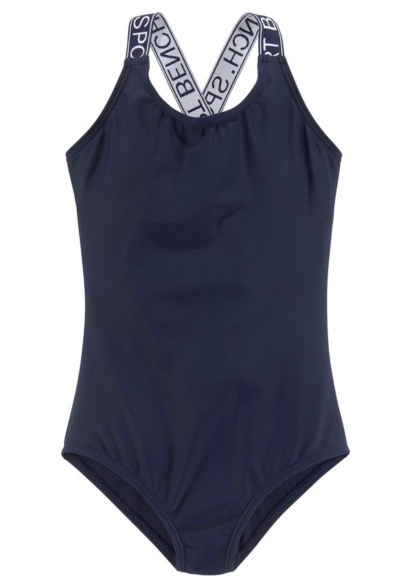 BENCH BENCH Бански костюм  нейви синьо / бяло