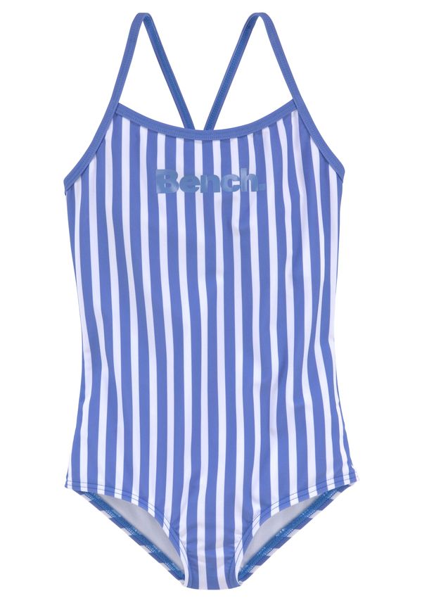 BENCH BENCH Бански костюм  синьо / бяло