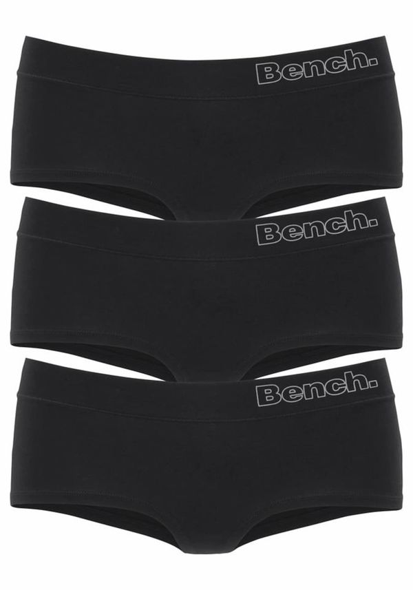 BENCH BENCH Дамски бикини  черно / бяло
