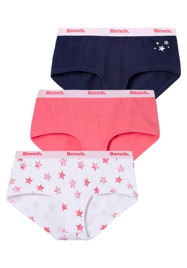 BENCH BENCH Долни гащи  кобалтово синьо / розово / бяло