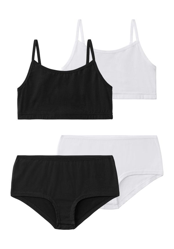 BENCH BENCH Комплект бельо  черно / бяло