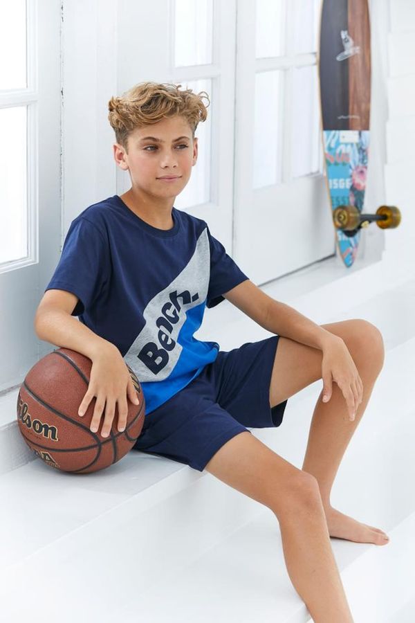 BENCH BENCH Комплект  нейви синьо / светлосиньо / светлосиво