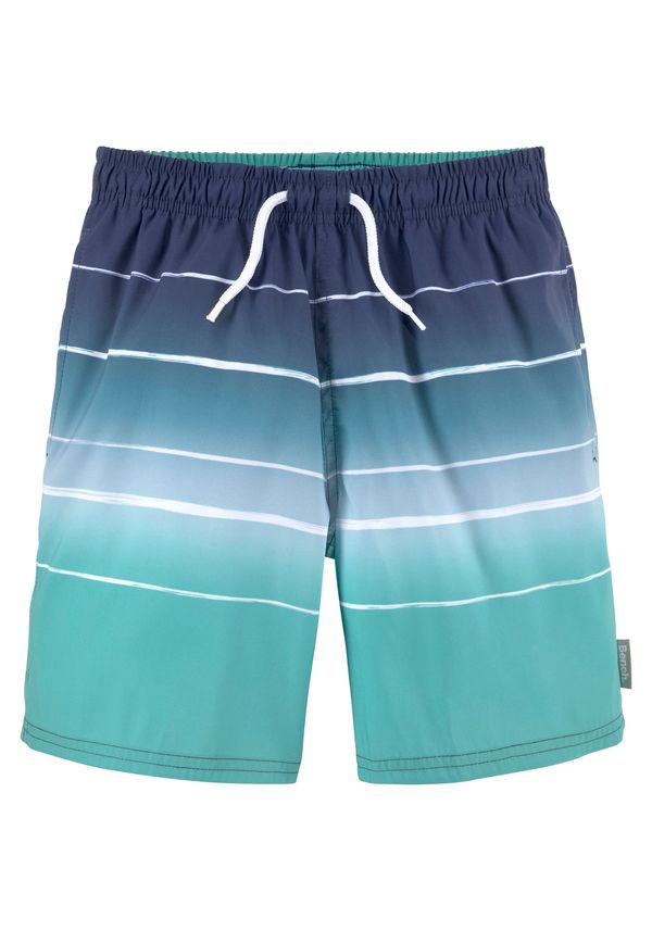 BENCH BENCH Шорти за плуване  синьо / бяло