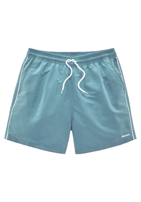 BENCH BENCH Шорти за плуване  светлосиньо / бяло