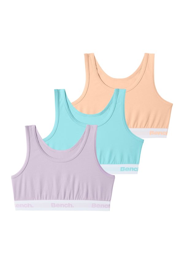 BENCH BENCH Сутиен  светлосиньо / лилав / праскова / бяло