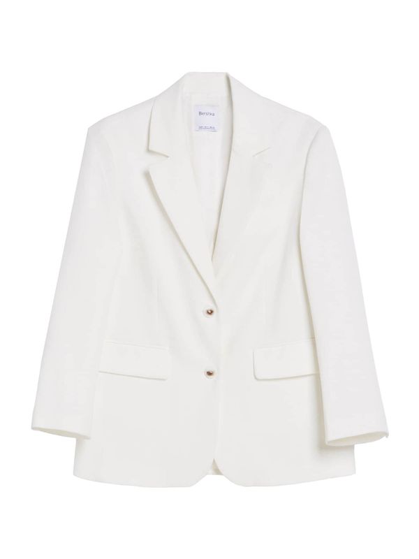 Bershka Bershka Блейзър  бяло