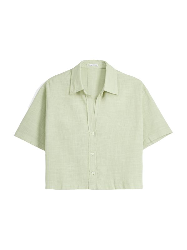 Bershka Bershka Блуза  бежово