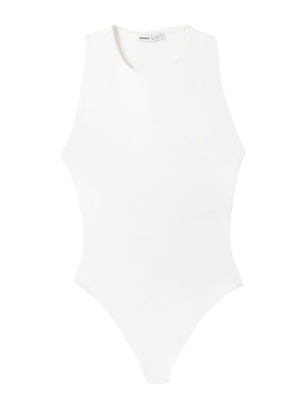 Bershka Bershka Блуза боди  бяло