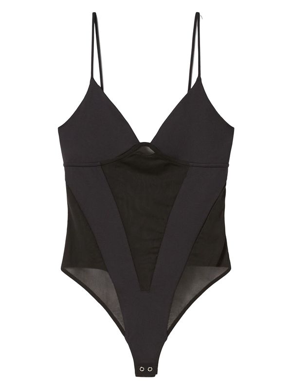 Bershka Bershka Блуза боди  черно