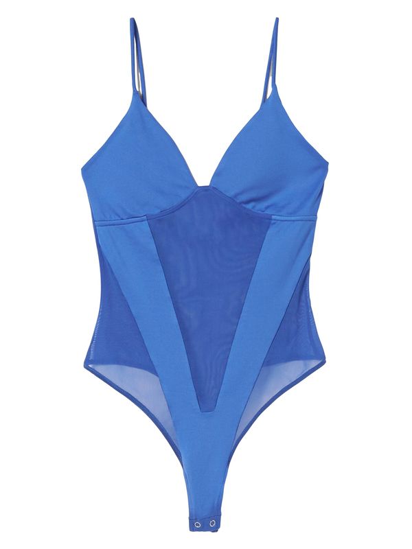 Bershka Bershka Блуза боди  синьо