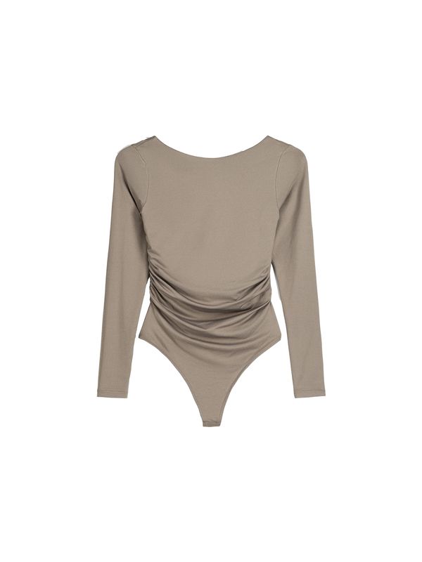 Bershka Bershka Блуза боди  сиво