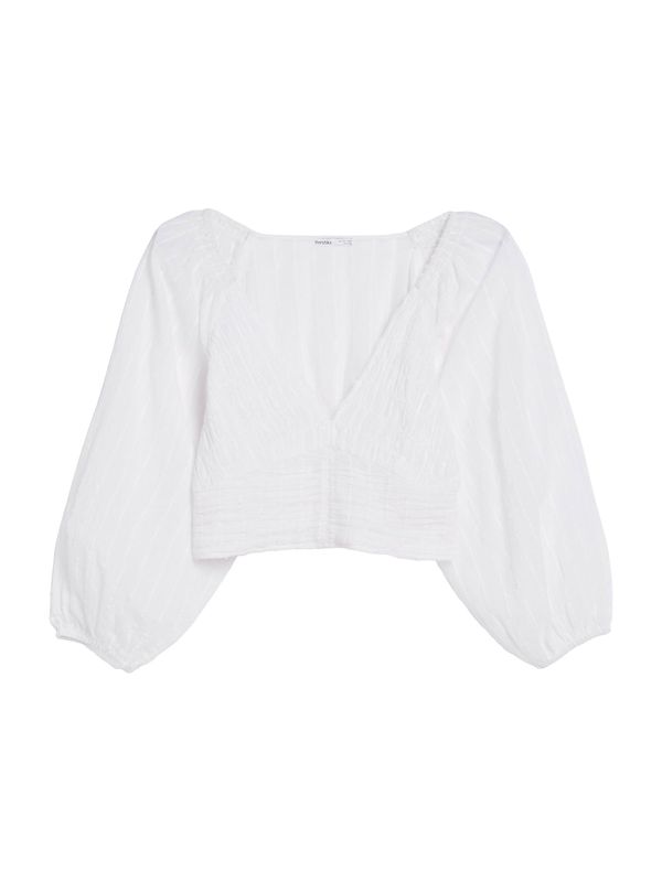 Bershka Bershka Блуза  бяло