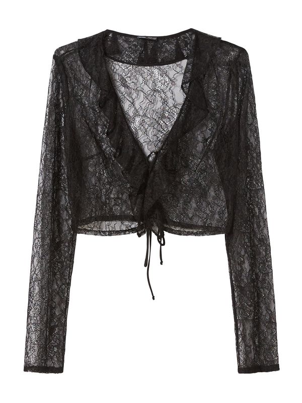 Bershka Bershka Блуза  черно