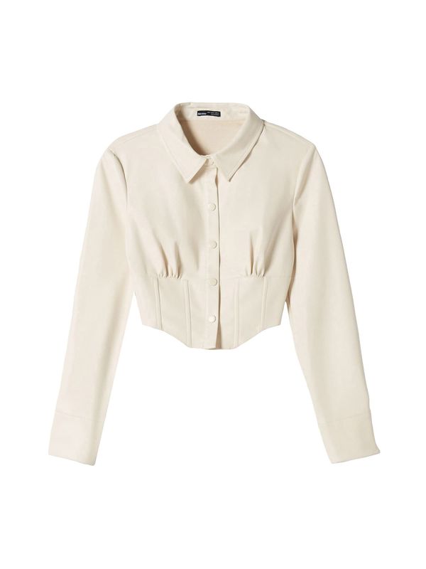 Bershka Bershka Блуза  екрю
