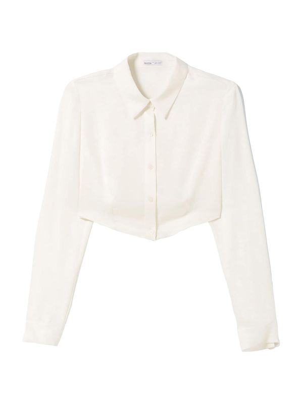 Bershka Bershka Блуза  екрю