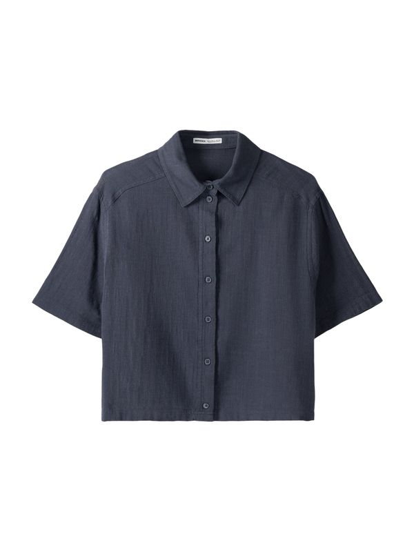 Bershka Bershka Блуза  морскосиньо