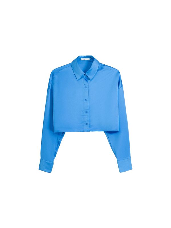 Bershka Bershka Блуза  небесносиньо