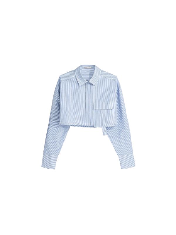 Bershka Bershka Блуза  опал / мръсно бяло