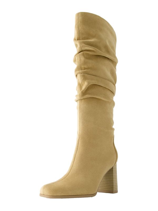 Bershka Bershka Ботуши  тъмножълто