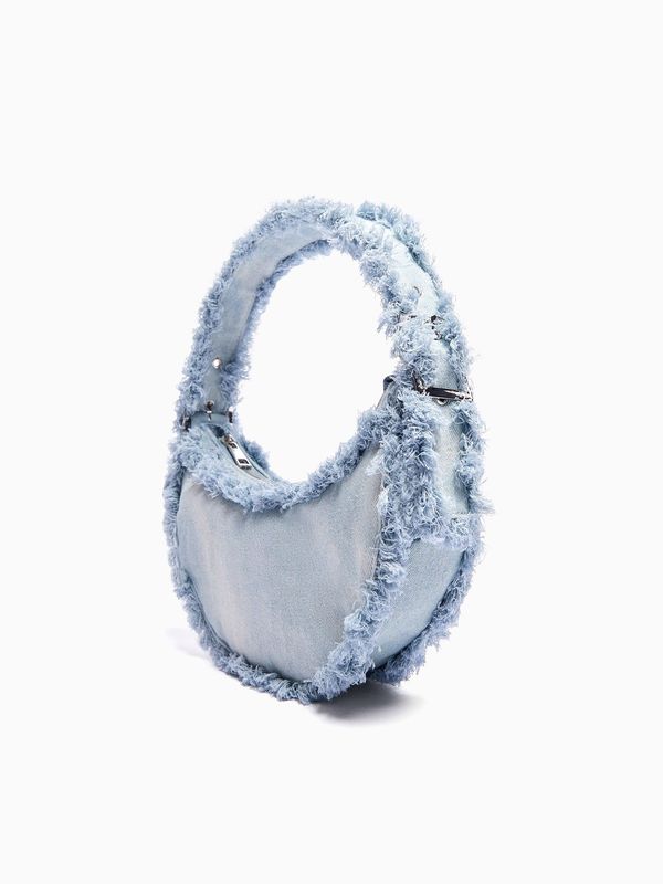 Bershka Bershka Чанта за през рамо  син деним