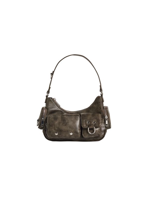 Bershka Bershka Чанта за през рамо  сиво