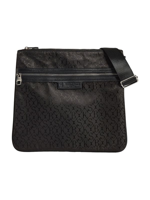 Bershka Bershka Чанта за през рамо тип преметка  черно