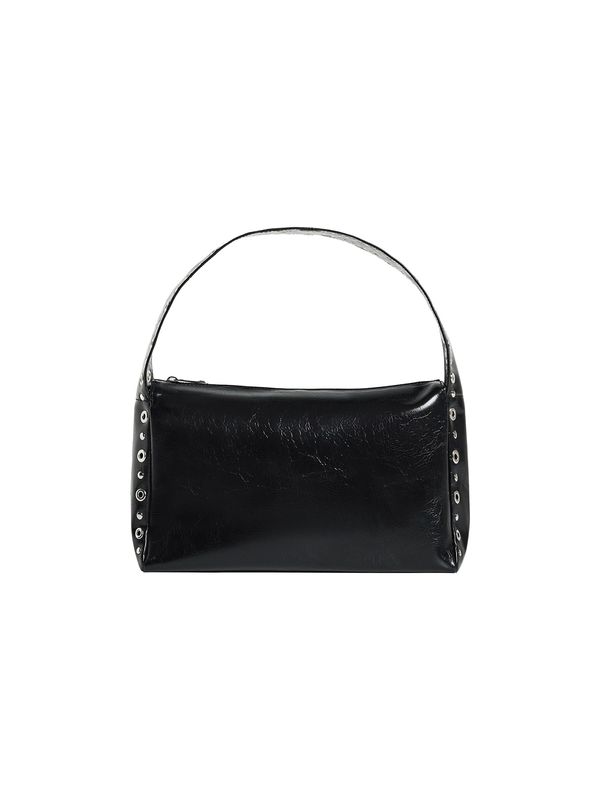 Bershka Bershka Дамска чанта  черно / сребърно