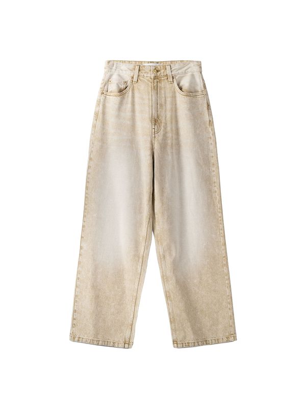 Bershka Bershka Дънки  бежово