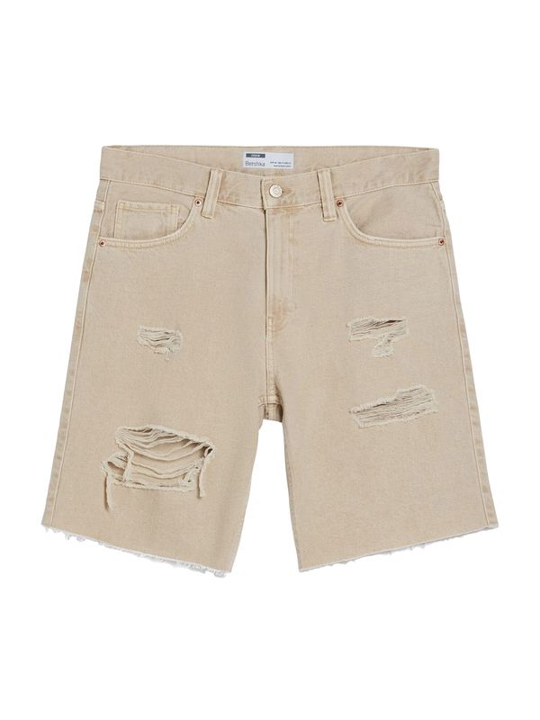 Bershka Bershka Дънки  бежово