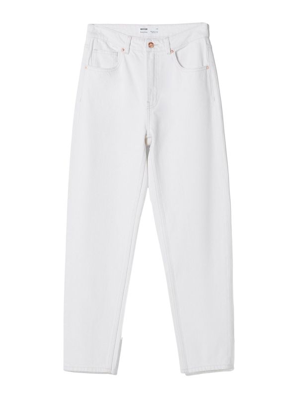 Bershka Bershka Дънки  бял деним