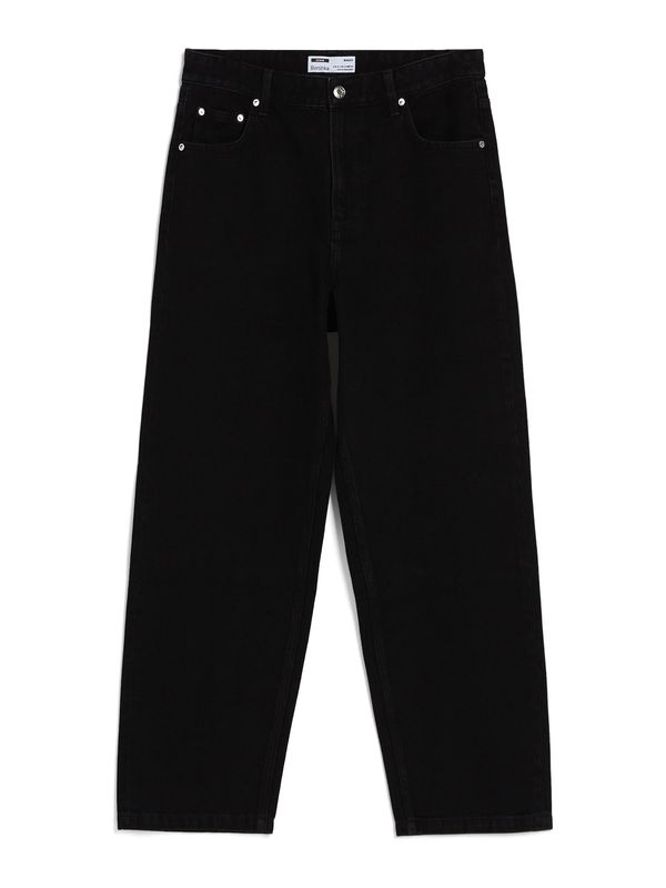 Bershka Bershka Дънки  черен деним