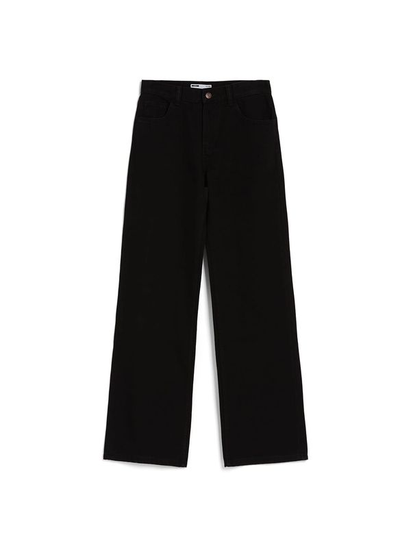 Bershka Bershka Дънки  черен деним