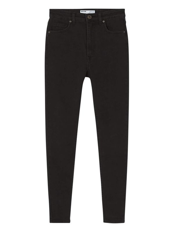 Bershka Bershka Дънки  черен деним