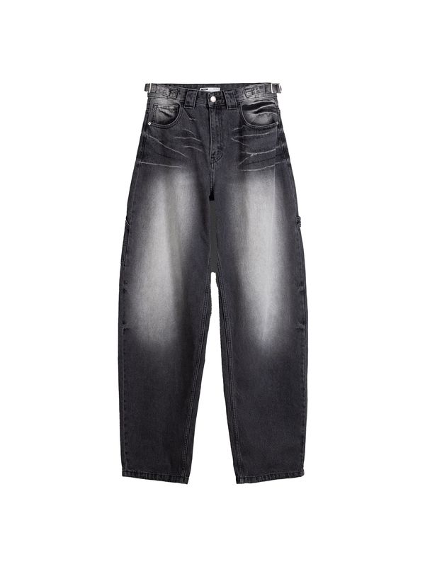 Bershka Bershka Дънки  черен деним