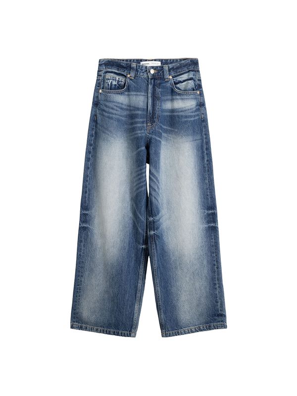 Bershka Bershka Дънки  син деним / пастелно синьо