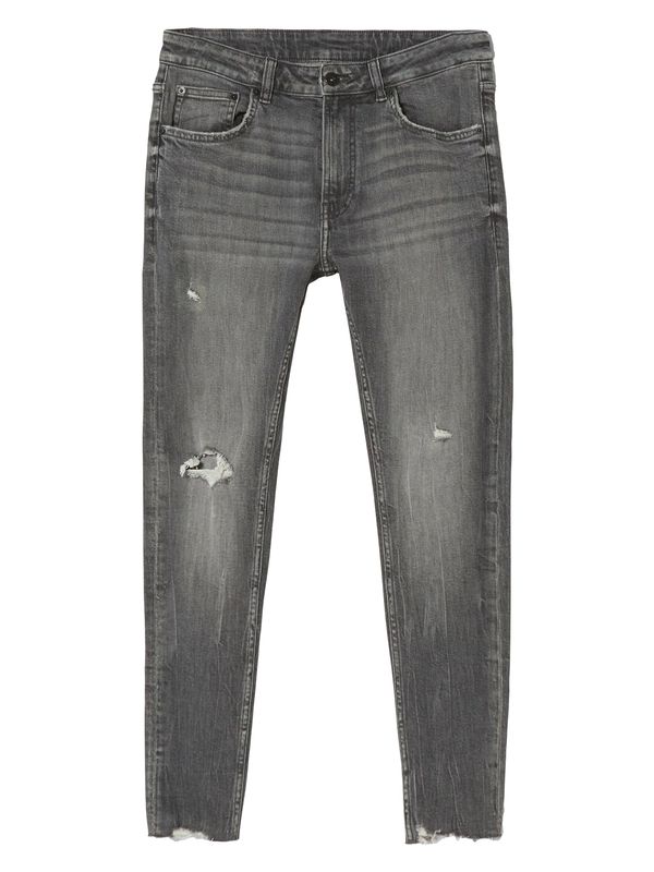 Bershka Bershka Дънки  сив деним